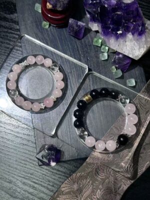 Gemini-exclusive Rose Quartz bracelet