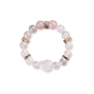 Peach-Orange Sweet Dream Crystal Bracelet