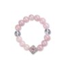 Hibiscus Pink Princess Crystal Bracelet