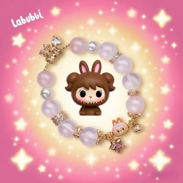 Labubu Fantasy Pearl Crystal Bracelet