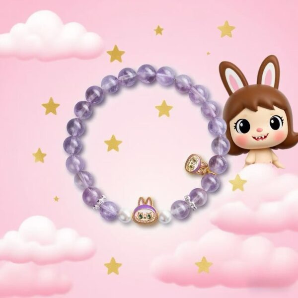 Labubu Lavender Bracelet