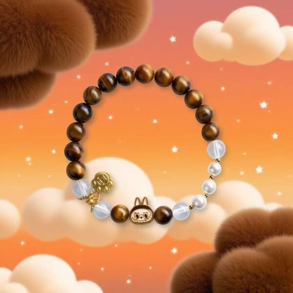Labubu Tiger's Eye Treasure Bracelet
