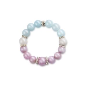 Lavender Ocean Crystal Bracelet