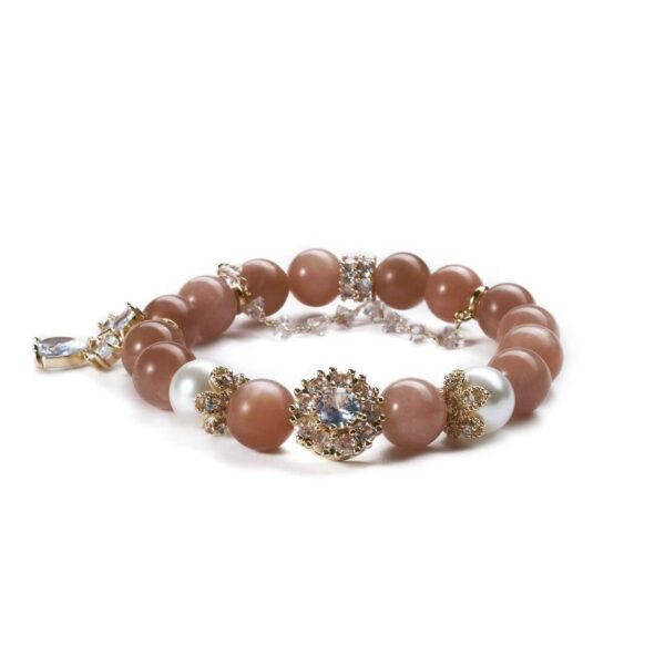 Sunstone Graceful Crystal Bracelet
