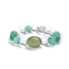 Emerald Glow Magic Box Crystal Bracelet