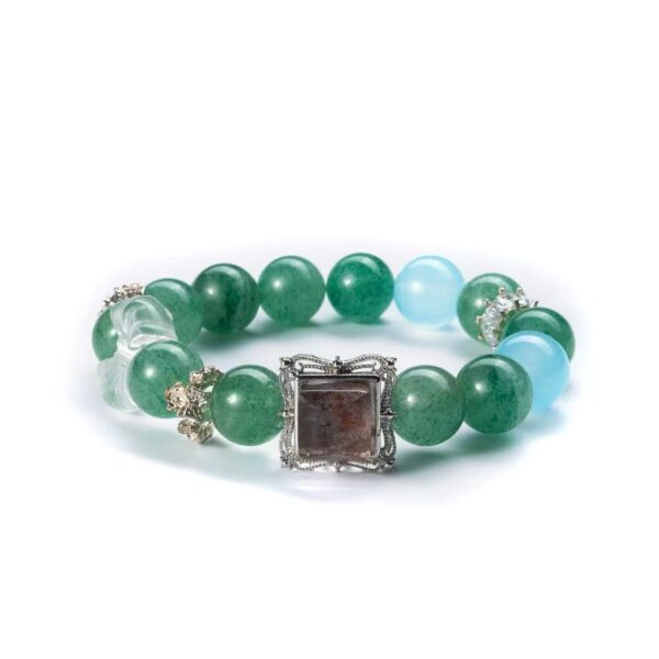 微信图片_20250727191314.jpg Blue and Green Enchanted Box Beaded Bracelet