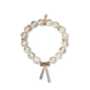 Shimmering Bow Crystal Bracelet