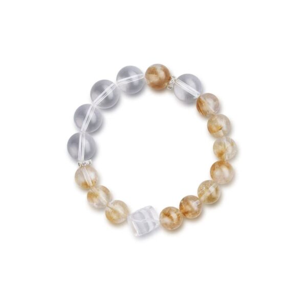 Golden Radiance Citrine Crystal Bracelet